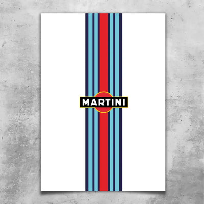 Martini Porsche - Quadro personalizzato