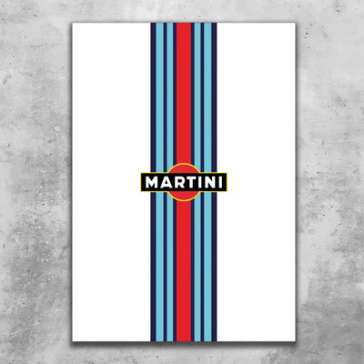 Martini Porsche - Quadro personalizzato