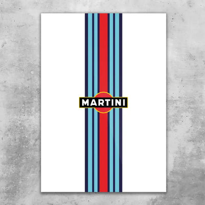 Martini Porsche - Quadro personalizzato