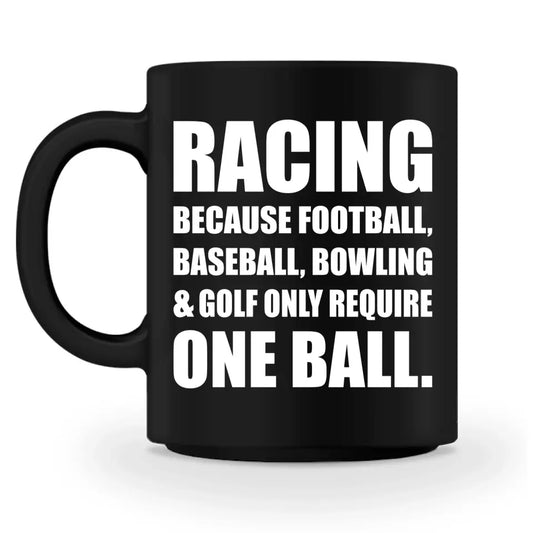 Racing Balls - Individuelle Tasse