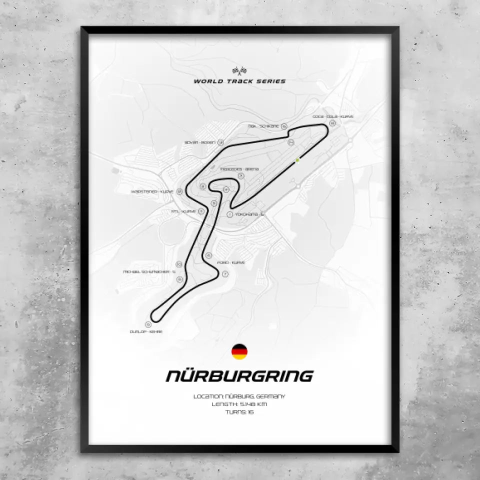 Nürburgring - Individual mural