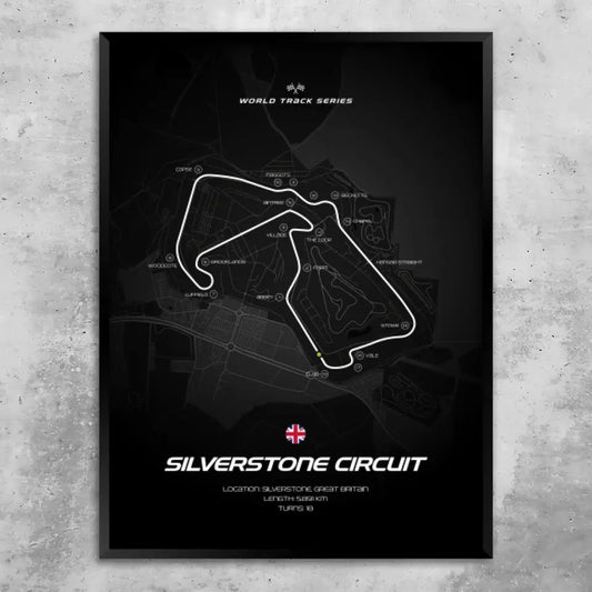 Silverstone - Individuelles Wandbild