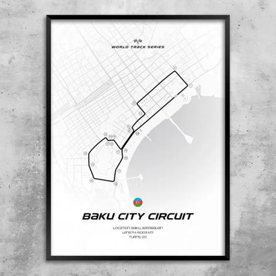 Baku - Quadro personalizzato