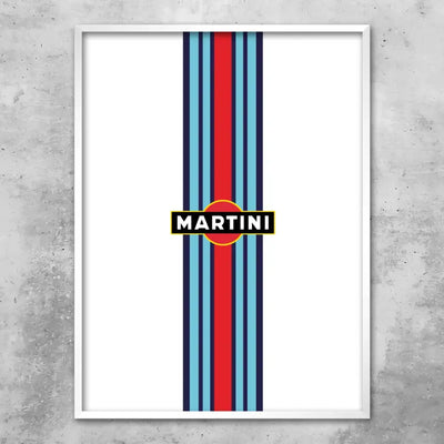 Martini Porsche - Quadro personalizzato