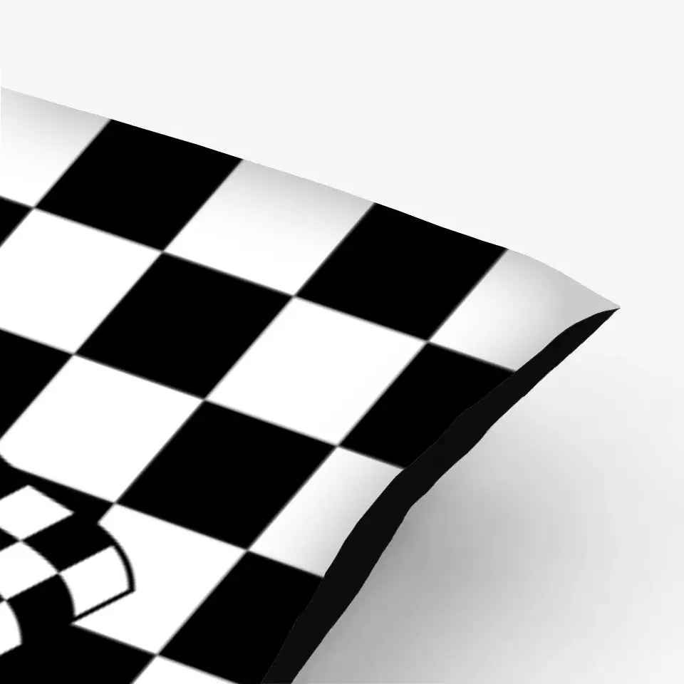 Checkered #1 - Custom Cushion