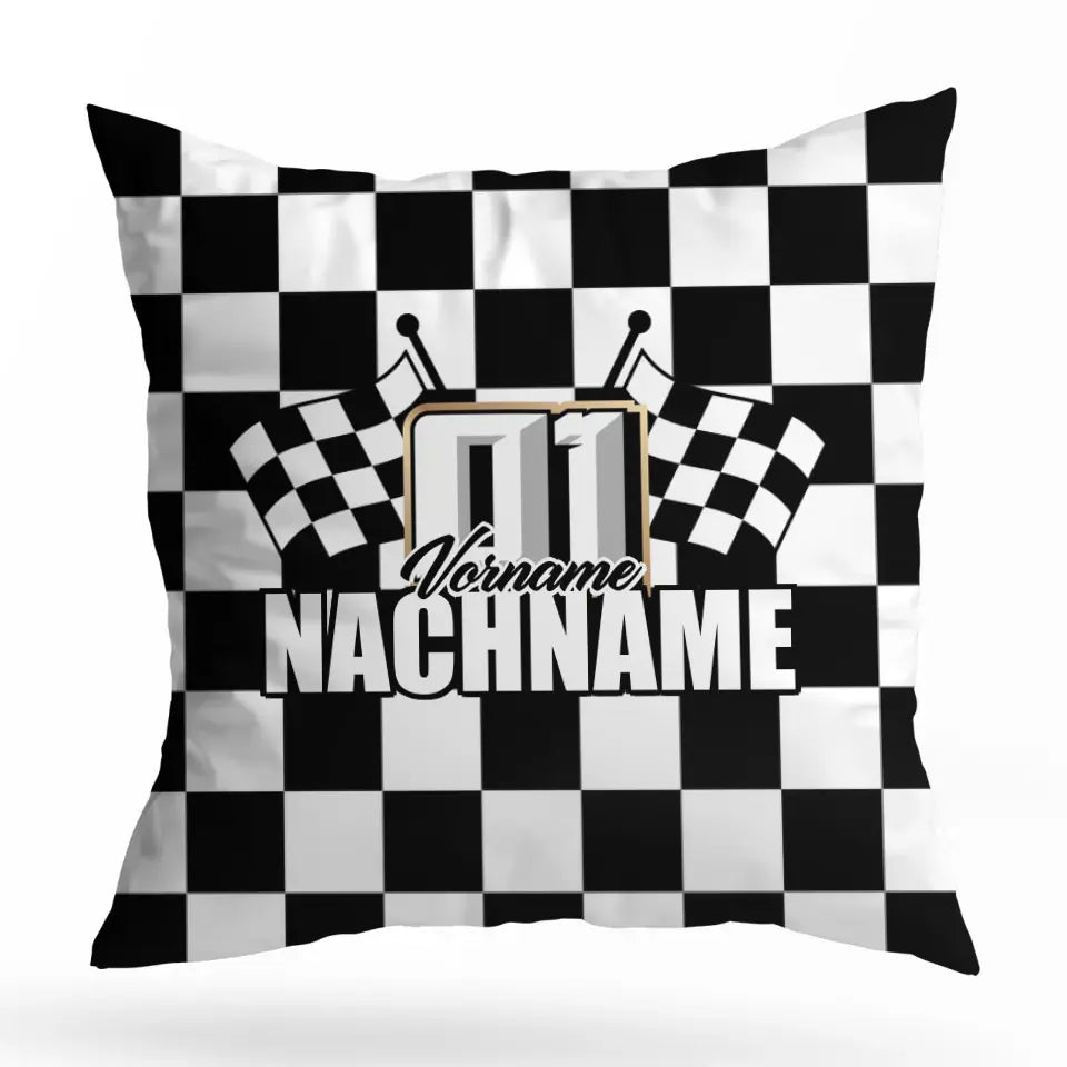 Checkered #1 - Custom Cushion