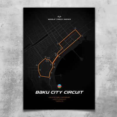 Baku - Quadro personalizzato