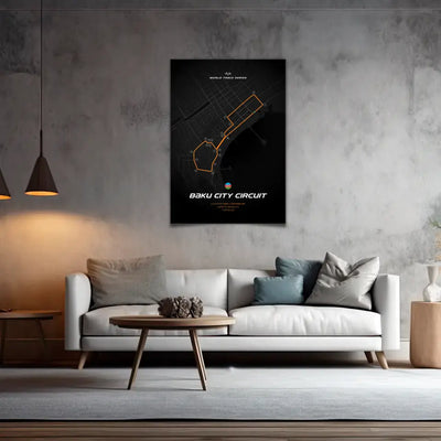 Baku - Quadro personalizzato