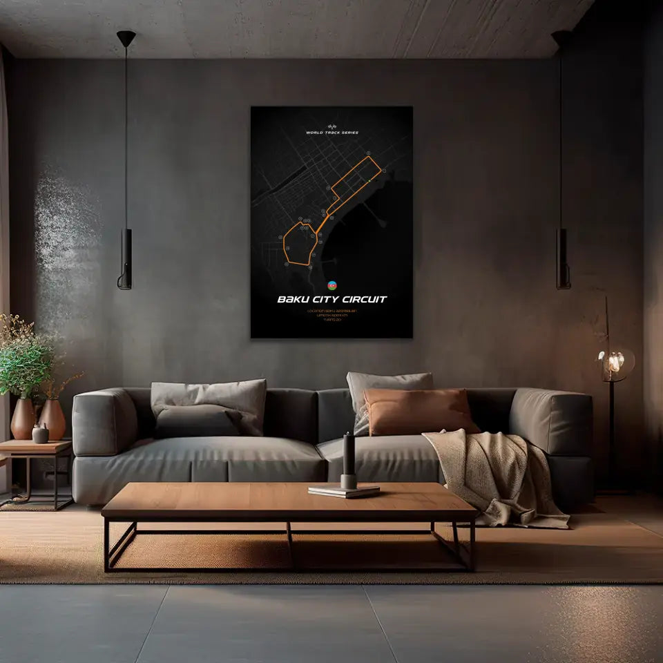 Baku - Quadro personalizzato