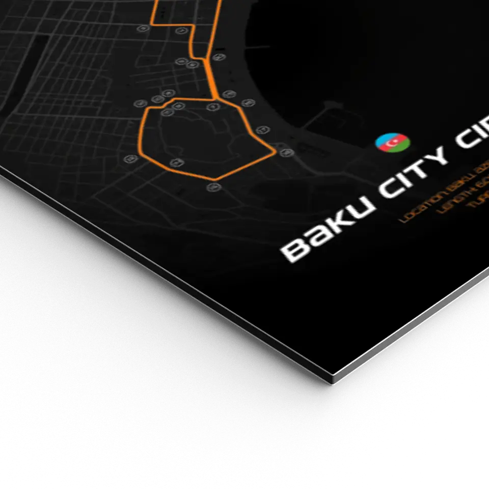 Baku - Quadro personalizzato
