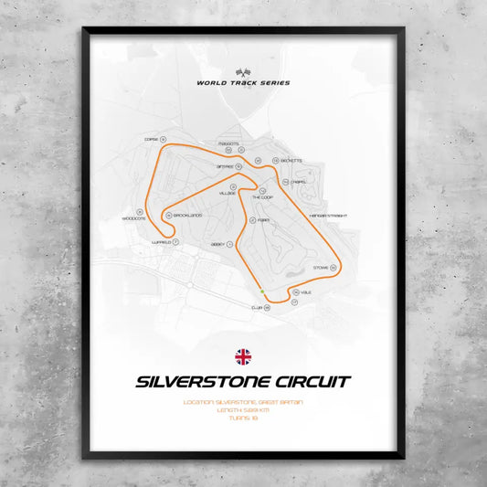 Silverstone - Individuelles Wandbild