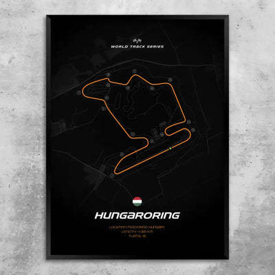 Hungaroring - Custom wall art