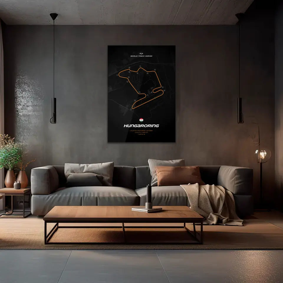 Hungaroring - Custom wall art