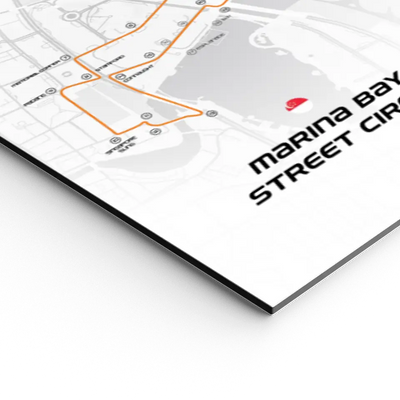 Singapur - Individuelles Wandbild