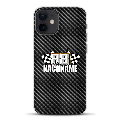 Carbon Style #1 - Individuelle Handyhülle für iPhone