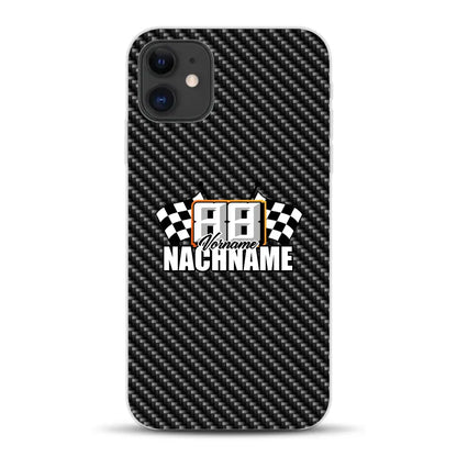 Carbon Style #1 - Individuelle Handyhülle für iPhone