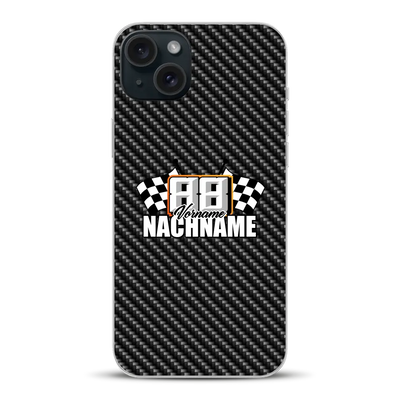 Carbon style #1 - Personnalisé coque pour iPhone