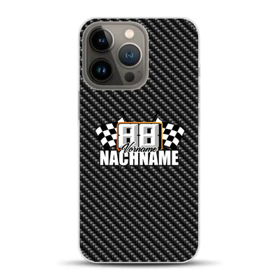 Carbon style #1 - Personnalisé coque pour iPhone