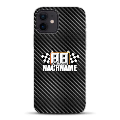 Stile carbonio #1 - Custodia per cellulare personalizzata per iPhone