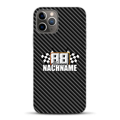 Carbon Style #1 - Individuelle Handyhülle für iPhone