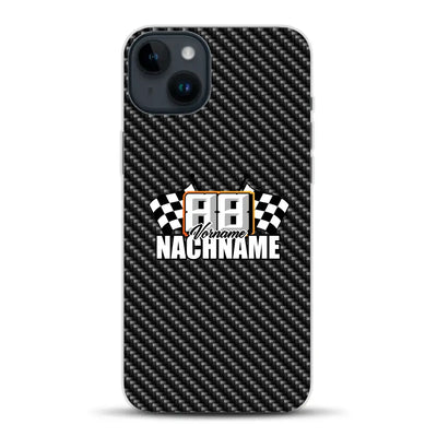 Carbon style #1 - Personnalisé coque pour iPhone