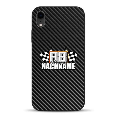 Carbon style #1 - Personnalisé coque pour iPhone