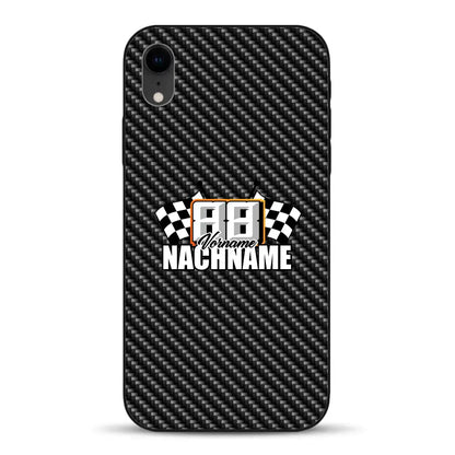 Carbon Style #1 - Individuelle Handyhülle für iPhone