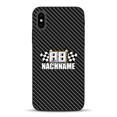 Carbon style #1 - Personnalisé coque pour iPhone