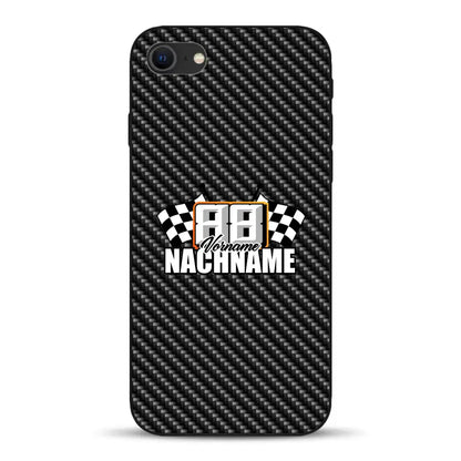 Carbon Style #1 - Individuelle Handyhülle für iPhone