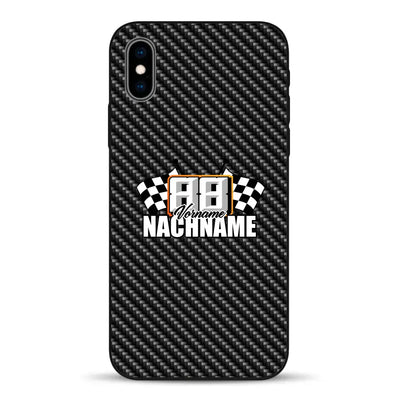 Carbon style #1 - Personnalisé coque pour iPhone