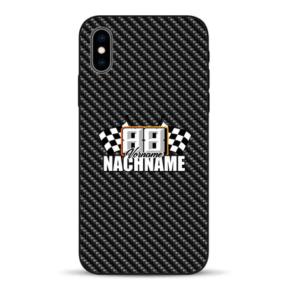 Carbon Style #1 - Individuelle Handyhülle für iPhone