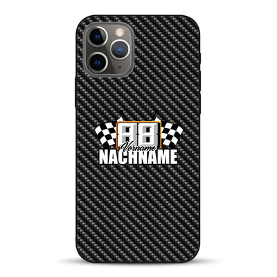 Carbon style #1 - Custom phone case for iPhone