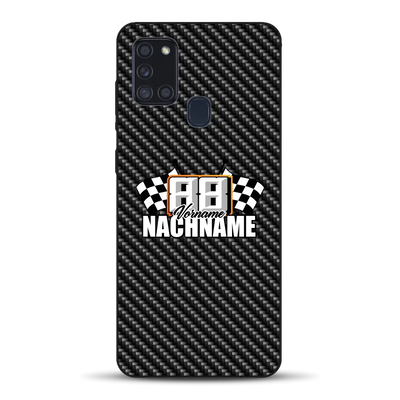Stile carbonio #1 - Custodia per cellulare personalizzata per Samsung