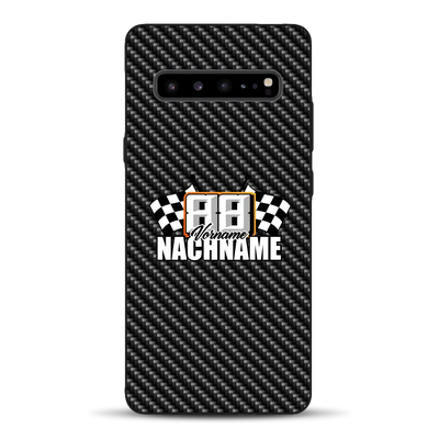 Stile carbonio #1 - Custodia per cellulare personalizzata per Samsung