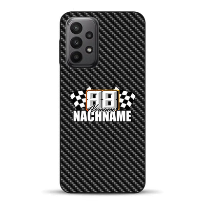 Stile carbonio #1 - Custodia per cellulare personalizzata per Samsung