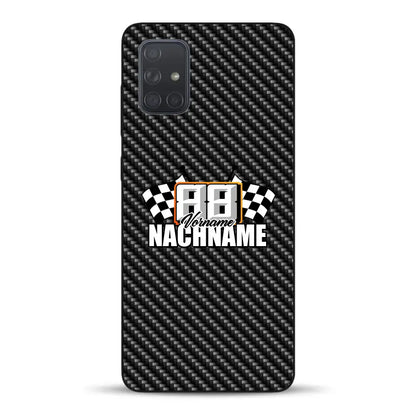 Carbon style #1 - Custom phone case for Samsung