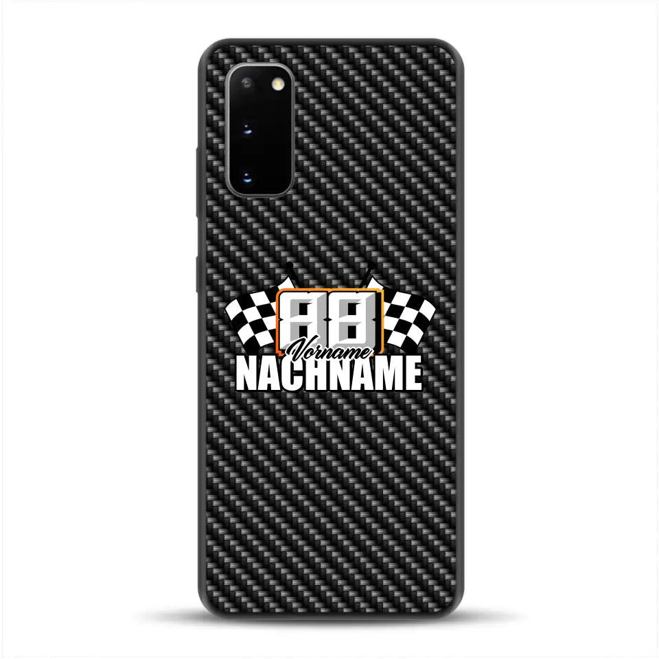 Carbon style #1 - Custom phone case for Samsung