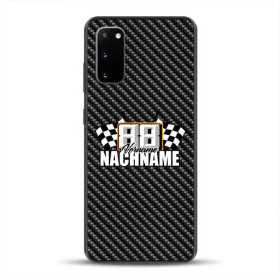 Stile carbonio #1 - Custodia per cellulare personalizzata per Samsung