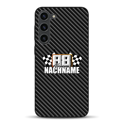 Stile carbonio #1 - Custodia per cellulare personalizzata per Samsung