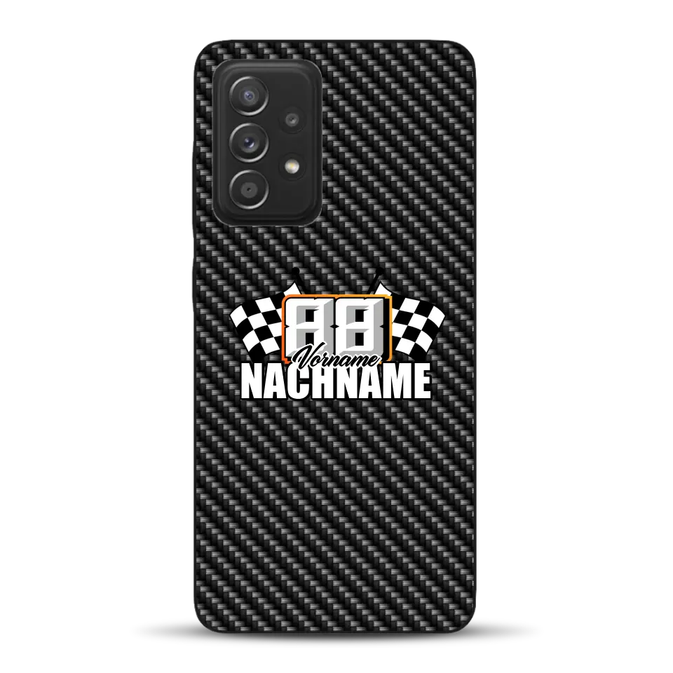 Carbon style #1 - Custom phone case for Samsung