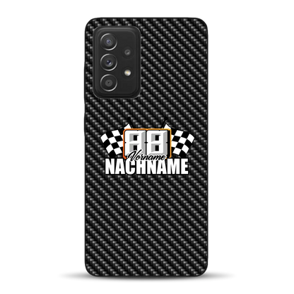 Stile carbonio #1 - Custodia per cellulare personalizzata per Samsung