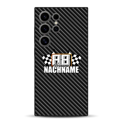 Stile carbonio #1 - Custodia per cellulare personalizzata per Samsung