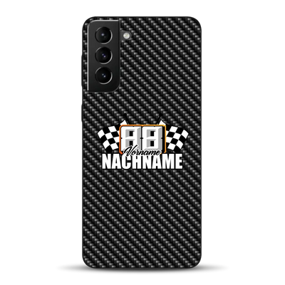Stile carbonio #1 - Custodia per cellulare personalizzata per Samsung