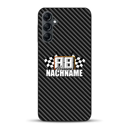 Stile carbonio #1 - Custodia per cellulare personalizzata per Samsung