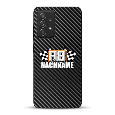 Stile carbonio #1 - Custodia per cellulare personalizzata per Samsung