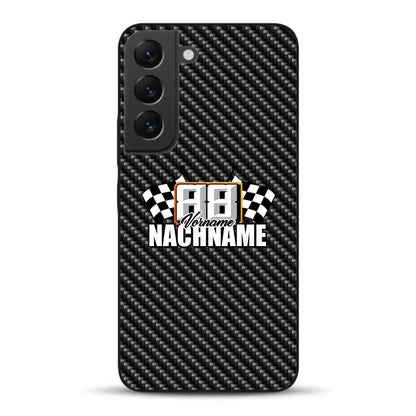 Stile carbonio #1 - Custodia per cellulare personalizzata per Samsung