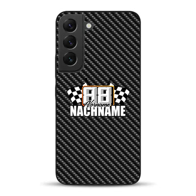 Stile carbonio #1 - Custodia per cellulare personalizzata per Samsung