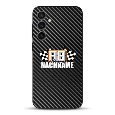 Stile carbonio #1 - Custodia per cellulare personalizzata per Samsung