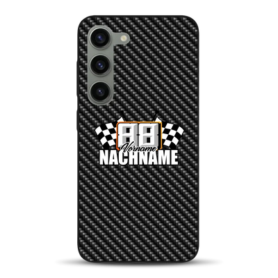 Stile carbonio #1 - Custodia per cellulare personalizzata per Samsung