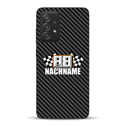 Stile carbonio #1 - Custodia per cellulare personalizzata per Samsung